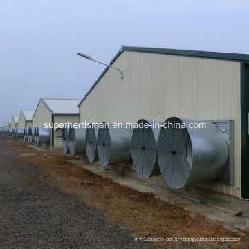 Prefabricated Chicken House with Poultry Equipment